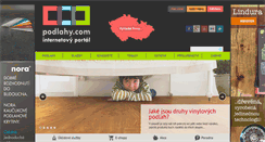 Desktop Screenshot of podlahy.com